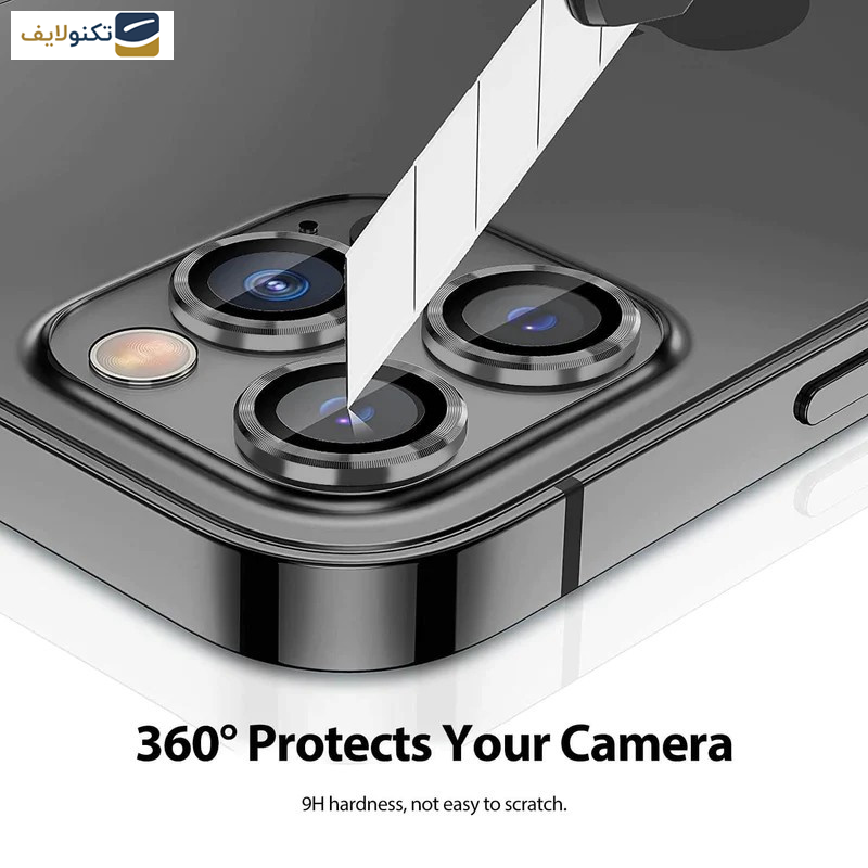 محافظ لنز دوربین کرا فیلم مدل رینگی کد 01 مناسب برای گوشی موبایل اپل iPhone 13 Pro / 13 Pro Max محافظ لنز دوربین کرا فیلم مدل رینگی کد 01 مناسب برای گوشی موبایل اپل iPhone 13 Pro / 13 Pro Max