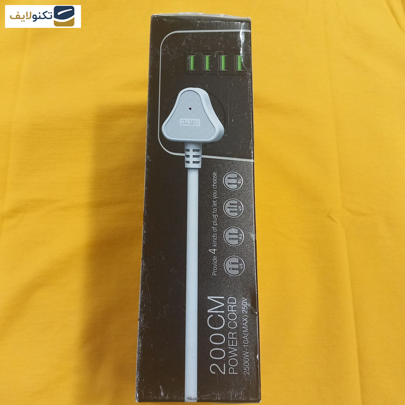 چند راهی برق مدل HG DUE-136u