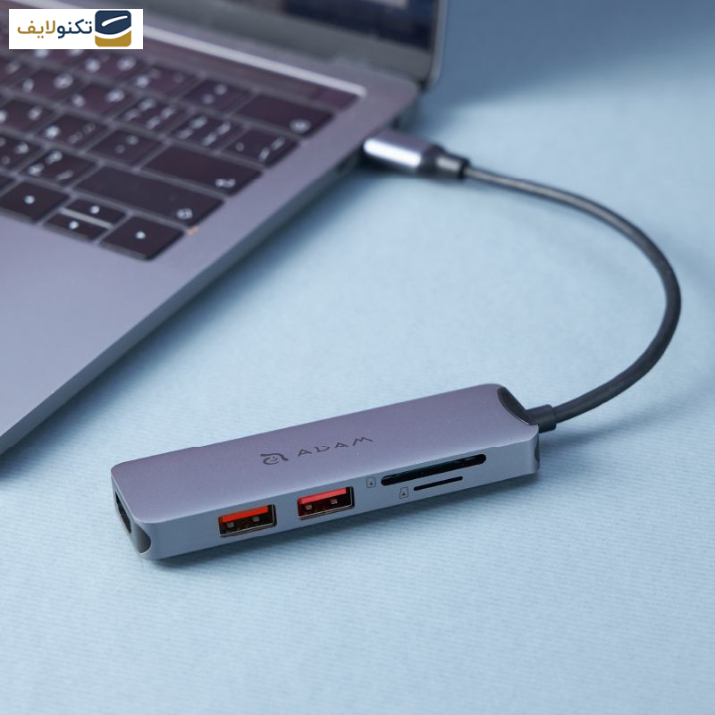  هاب 5 پورت USB-C آدام المنتس مدل CASA Hub A05