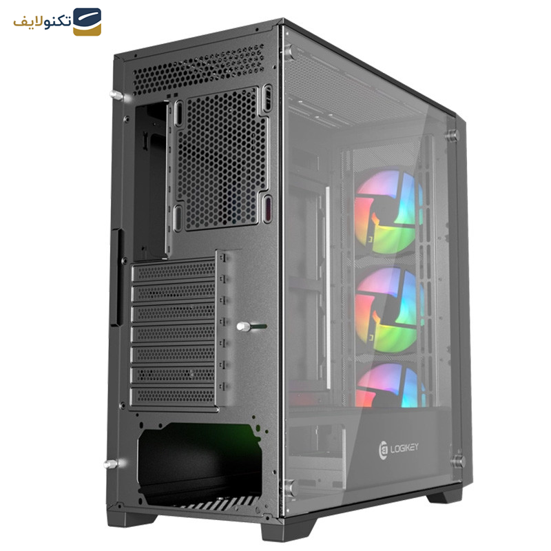 کیس کامپیوتر لاجی کی مدل LK-C353B کیس کامپیوتر لاجی کی مدل LK-C353B
