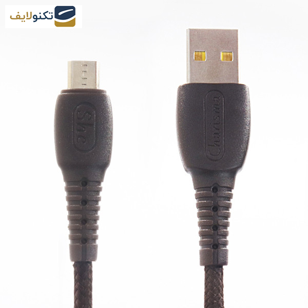 کابل تبدیل USB به USB-C شی کاریزما مدل سهیل طول 1.2 متر کابل تبدیل USB به USB-C شی کاریزما مدل سهیل طول 1.2 متر