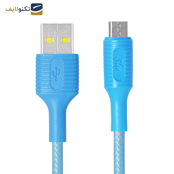 کابل تبدیل USB به micro USB شی کاریزما مدل صبا طول 1.2 متر کابل تبدیل USB به micro USB شی کاریزما مدل صبا طول 1.2 متر
