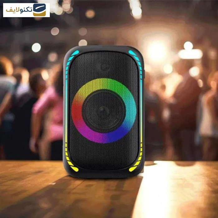 اسپیکر بلوتوثی قابل حمل پرودو مدل Soundtec BASH اسپیکر بلوتوثی قابل حمل پرودو مدل Soundtec BASH