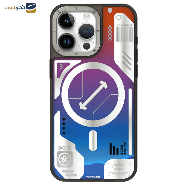  کاور یانگ کیت مدل Galactic Quicksand Magsafe Series مناسب برای گوشی موبایل اپل iphone 15 pro