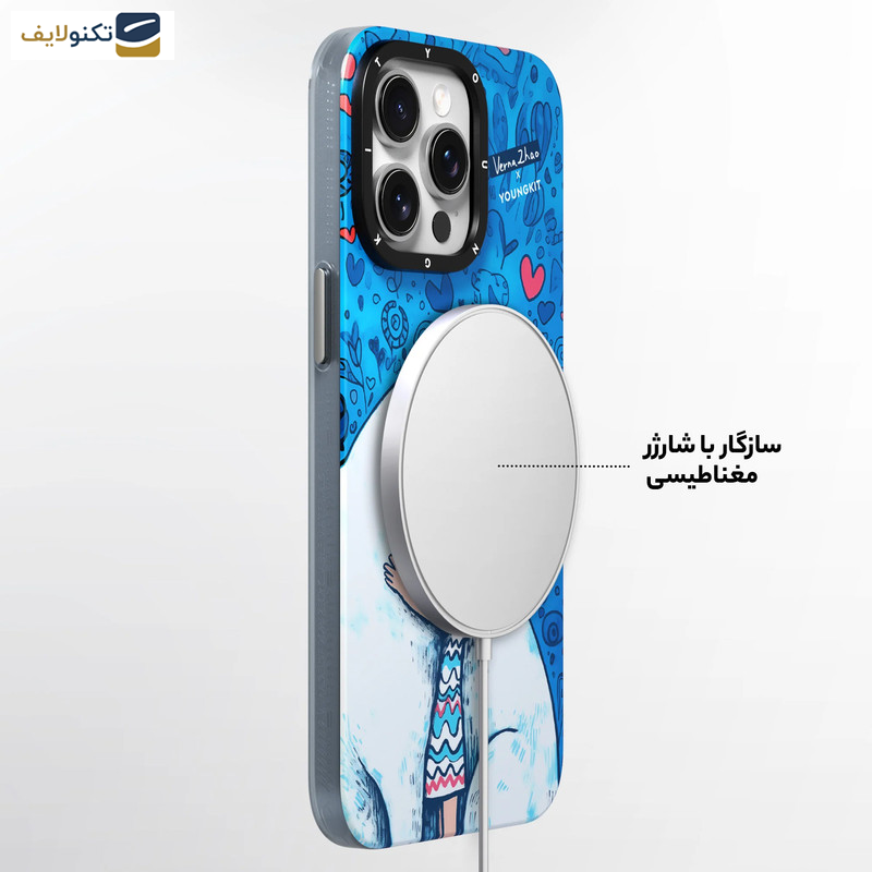 کاور یانگ کیت مدل Verna Zhao Dreamy مناسب برای گوشی موبایل اپل iphone 15