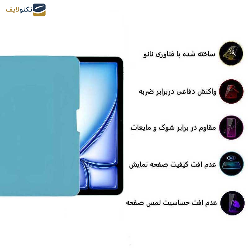 محافظ صفحه نمایش مات اپیکوی مدل Xundd paper-like مناسب برای تبلت اپل iPad Pro 11 2024 /Air 11 2024 محافظ صفحه نمایش مات اپیکوی مدل Xundd paper-like مناسب برای تبلت اپل iPad Pro 11 2024 /Air 11 2024