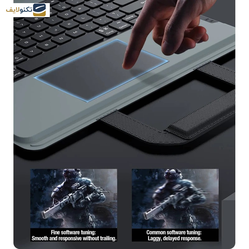 کیف کلاسوری نیلکین مدل Bumper Go Keyboard مناسب برای تبلت اپل iPad Pro 11 2024 کیف کلاسوری نیلکین مدل Bumper Go Keyboard مناسب برای تبلت اپل iPad Pro 11 2024