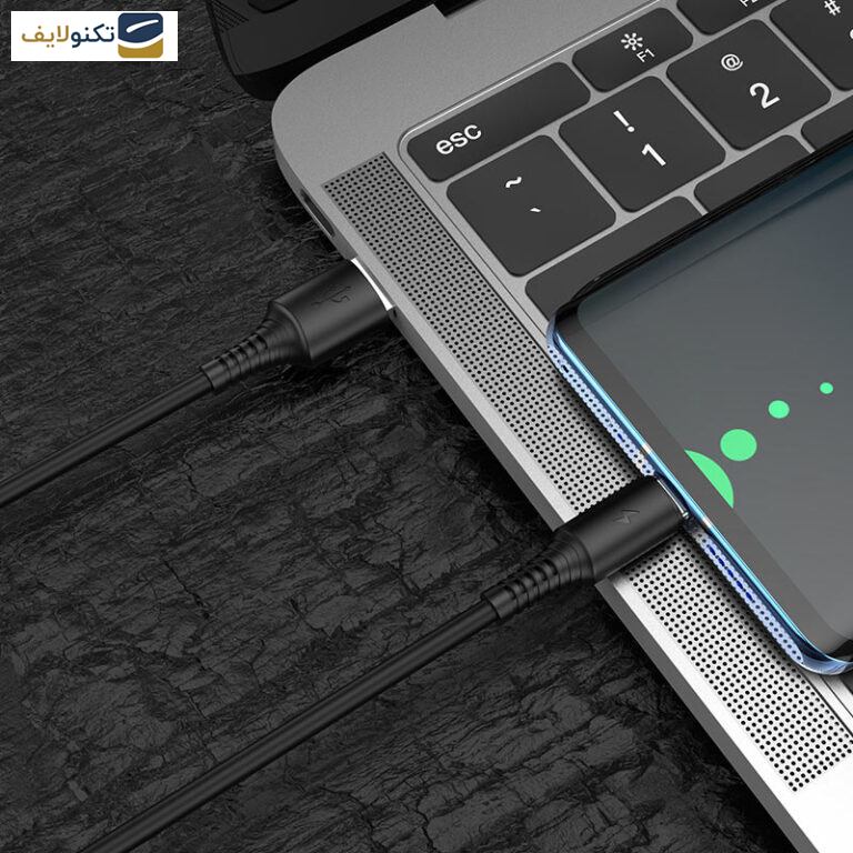 کابل تبدیل USB به microUSB بروفون مدل BX47 طول 1متر کابل تبدیل USB به microUSB بروفون مدل BX47 طول 1متر