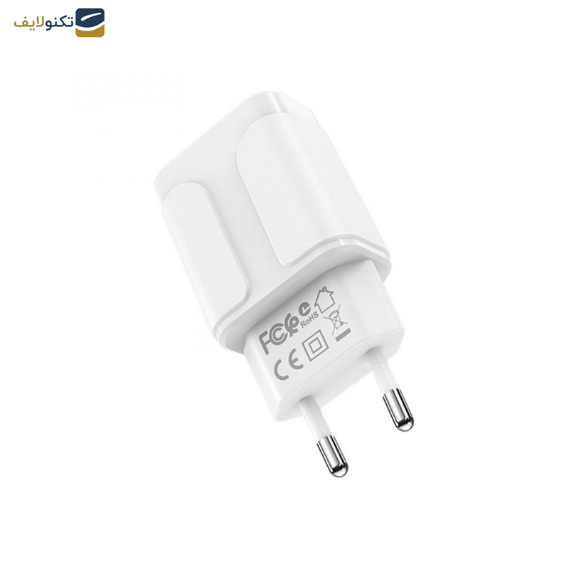 شارژر دیواری بروفون مدل BA37A به همراه کابل تبدیل USB-C شارژر دیواری بروفون مدل BA37A به همراه کابل تبدیل USB-C