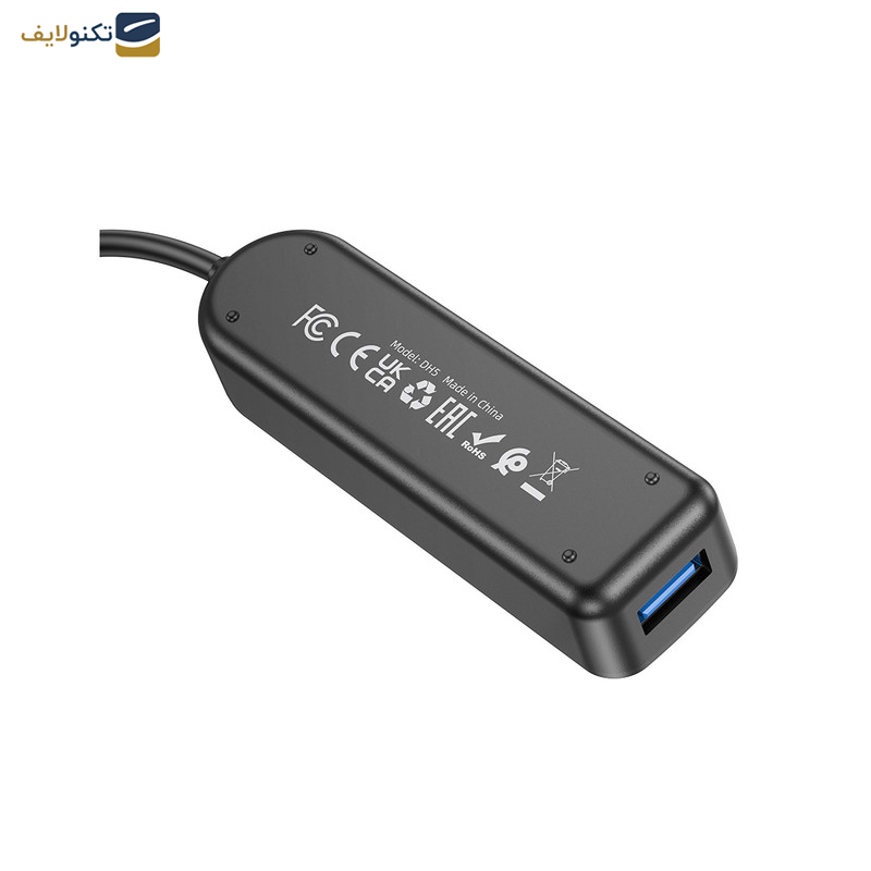 هاب 4 پورت USB-A بروفون مدل DH5 4IN1 طول 1.2متر هاب 4 پورت USB-A بروفون مدل DH5 4IN1 طول 1.2متر