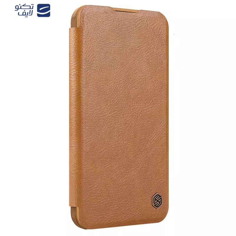 کیف کلاسوری نیلکین مدل Qin Prop Leather مناسب برای گوشی موبایل اپل iPhone 16 Pro کیف کلاسوری نیلکین مدل Qin Prop Leather مناسب برای گوشی موبایل اپل iPhone 16 Pro