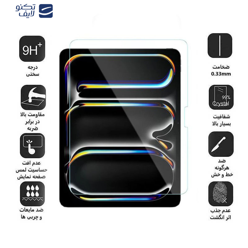 محافظ صفحه نمایش اپیکوی مدل Xundd Axe مناسب برای تبلت اپل iPad Pro 13 2024 / iPad Air 13 2024