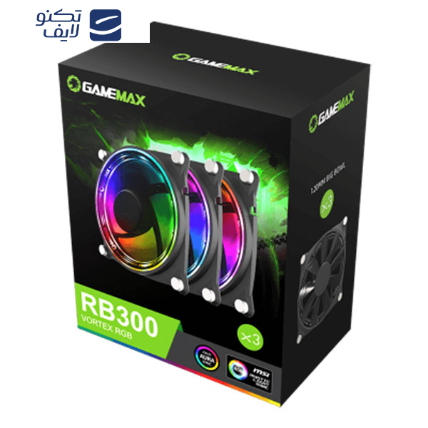 فن کیس گیم مکس مدل RB 300 فن کیس گیم مکس مدل RB 300