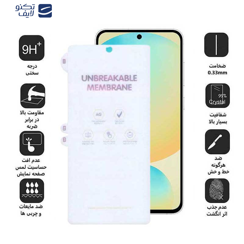 محافظ صفحه نمایش بوف مدل Hydrogel-Matte-G مناسب برای گوشی موبایل سامسونگ Galaxy S24 FE/ A55 / A35 محافظ صفحه نمایش بوف مدل Hydrogel-Matte-G مناسب برای گوشی موبایل سامسونگ Galaxy S24 FE/ A55 / A35