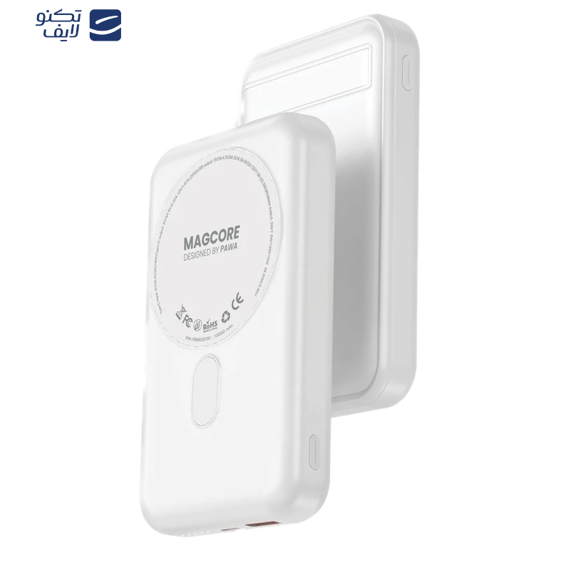 پاوربانک پاوا مدل MagCore Magsafe ظرفیت 10000 میلی آمپر ساعت پاوربانک پاوا مدل MagCore Magsafe ظرفیت 10000 میلی آمپر ساعت