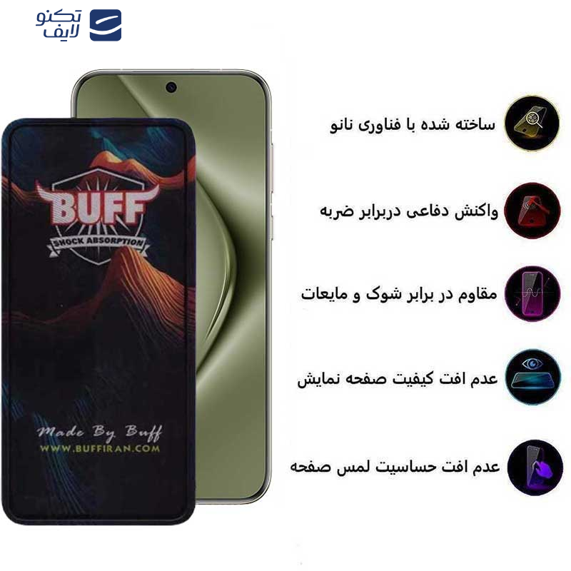 محافظ صفحه نمایش بوف مدل Mountain مناسب برای گوشی موبایل هوآوی Pura 70 Pro/ Pura 70 Ultra / Nova 12S/ Nova 12i