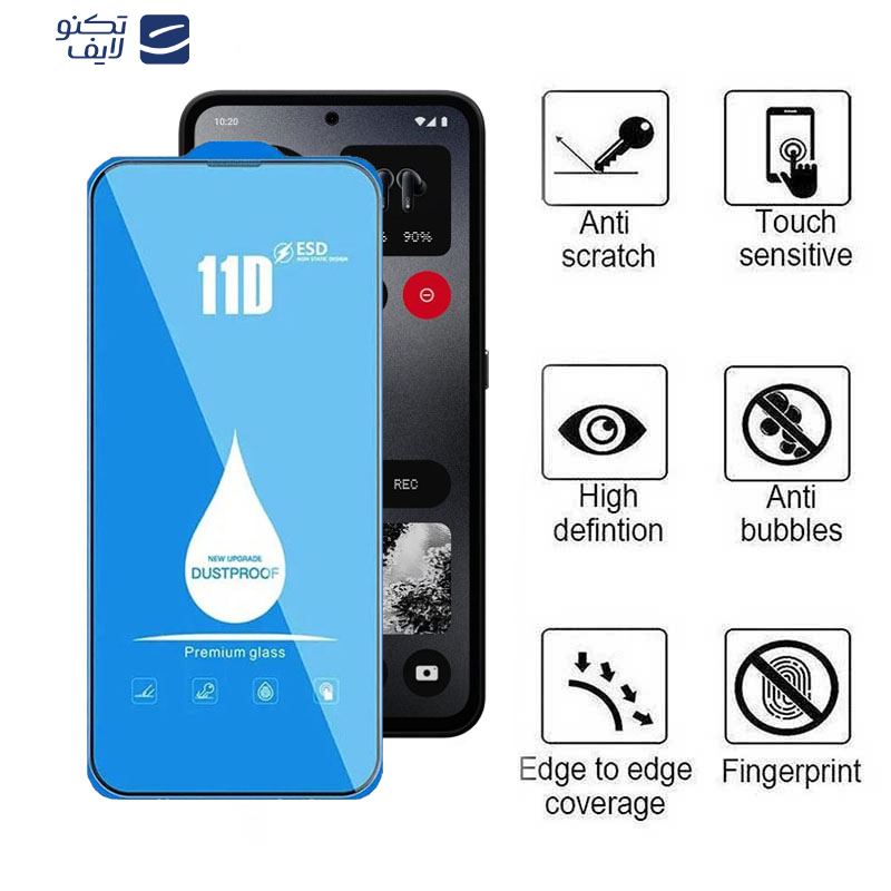 محافظ صفحه نمایش 11D اپیکوی مدل Blue ESD مناسب برای گوشی موبایل ناتینگ فون CMF 1 محافظ صفحه نمایش 11D اپیکوی مدل Blue ESD مناسب برای گوشی موبایل ناتینگ فون CMF 1