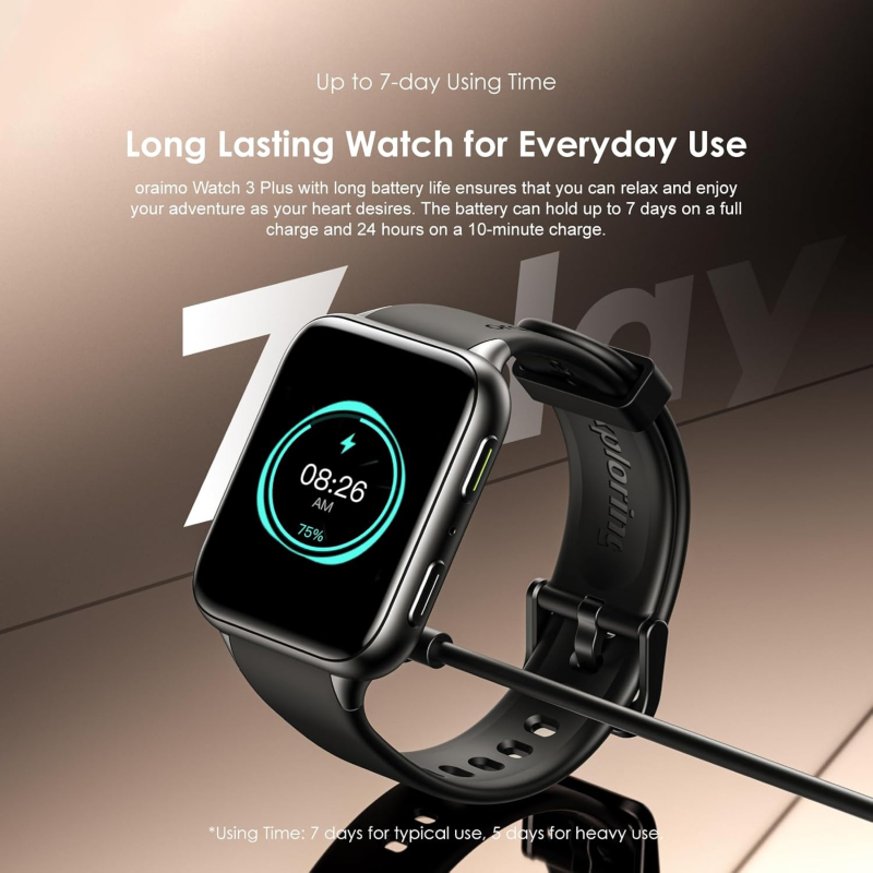 ساعت هوشمند اُرایمو مدل Watch 3 Plus OSW-34N ساعت هوشمند اُرایمو مدل Watch 3 Plus OSW-34N