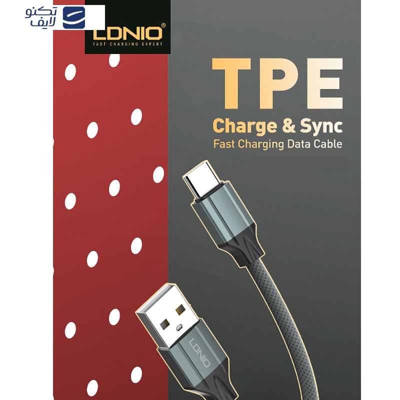 کابل تبدیل USB به microUSB الدینیو مدل LS441 طول 1 متر کابل تبدیل USB به microUSB الدینیو مدل LS441 طول 1 متر