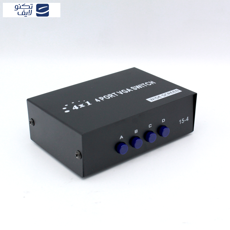 سوییچ چهار پورت VGA ای نت مدل En-SV4m سوییچ چهار پورت VGA ای نت مدل En-SV4m