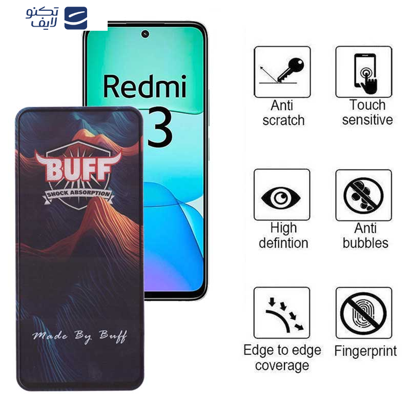 محافظ صفحه نمایش 5D بوف مدل Mountain-G مناسب برای گوشی موبایل شیائومی Redmi 13 4G/5G / Redmi Note 13R/ Poco M6 4G محافظ صفحه نمایش 5D بوف مدل Mountain-G مناسب برای گوشی موبایل شیائومی Redmi 13 4G/5G / Redmi Note 13R/ Poco M6 4G
