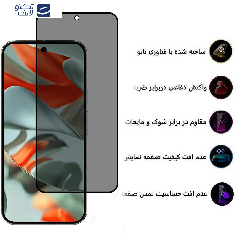 محافظ صفحه نمایش حریم شخصی اپیکوی مدل Privacy مناسب برای گوشی موبایل گوگل Pixel 9 / 9 Pro محافظ صفحه نمایش حریم شخصی اپیکوی مدل Privacy مناسب برای گوشی موبایل گوگل Pixel 9 / 9 Pro