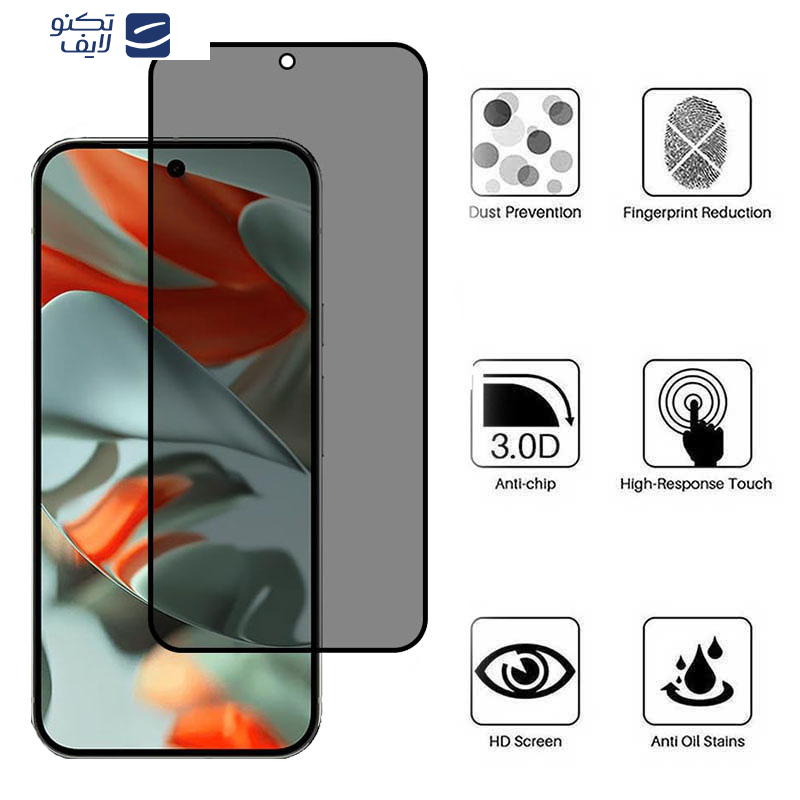 محافظ صفحه نمایش حریم شخصی اپیکوی مدل Privacy مناسب برای گوشی موبایل گوگل Pixel 9 Pro XL محافظ صفحه نمایش حریم شخصی اپیکوی مدل Privacy مناسب برای گوشی موبایل گوگل Pixel 9 Pro XL