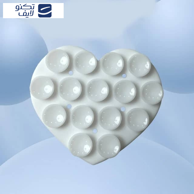 نگهدارنده گوشی موبایل اِپیکوی مدل Silicone Sticker Heart نگهدارنده گوشی موبایل اِپیکوی مدل Silicone Sticker Heart