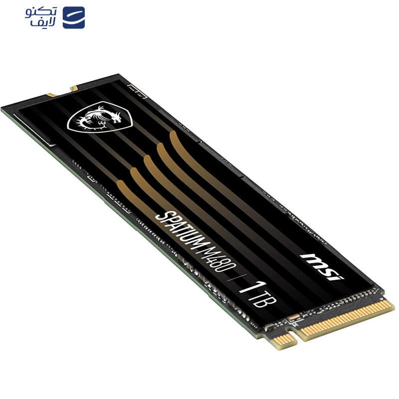 اس اس دی اینترنال ام اس آی مدل SPATIUM M480 PCIe 4.0 NVMe M.2 ظرفیت یک ترابایت اس اس دی اینترنال ام اس آی مدل SPATIUM M480 PCIe 4.0 NVMe M.2 ظرفیت یک ترابایت