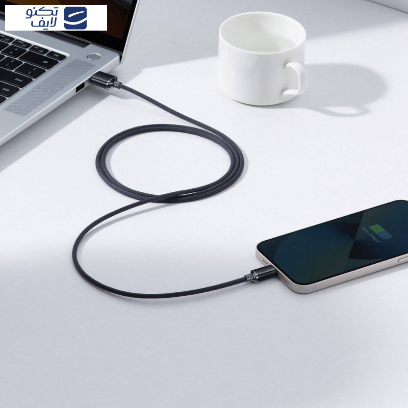 کابل USB به لایتنینگ بیسوس مدل CAJY000101-HIGH CURRENT طول 2 متر کابل USB به لایتنینگ بیسوس مدل CAJY000101-HIGH CURRENT طول 2 متر