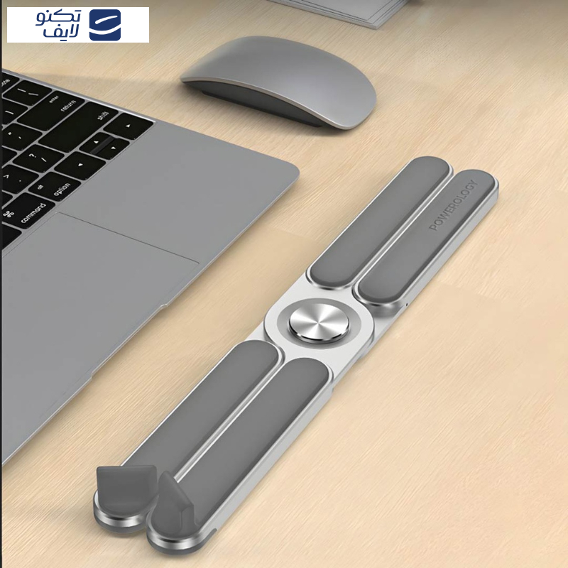 پایه نگهدارنده لپ تاپ پاورولوجی مدل PWAALPFLS Z0030MK پایه نگهدارنده لپ تاپ پاورولوجی مدل PWAALPFLS Z0030MK