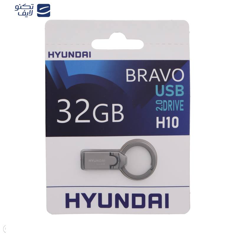 فلش مموری هیوندای مدل H10 USB2.0 ظرفیت 32 گیگابایت فلش مموری هیوندای مدل H10 USB2.0 ظرفیت 32 گیگابایت