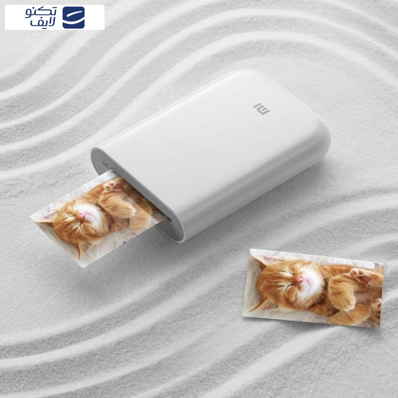 پرینتر چاپ سریع عکس شیائومی مدل XMKDDYJ01HT به همراه کاغذ چاپ عکس 20 عددی
