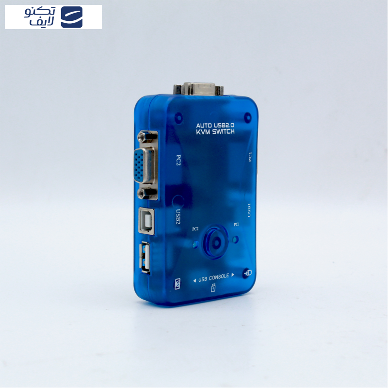 سوییچ 2 پورت KVM ای نت مدل En-SKV2au سوییچ 2 پورت KVM ای نت مدل En-SKV2au