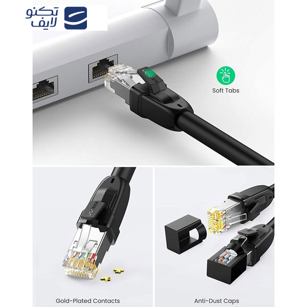 کابل شبکه CAT8 یوگرین مدل NW121-70327 کابل شبکه CAT8 یوگرین مدل NW121-70327