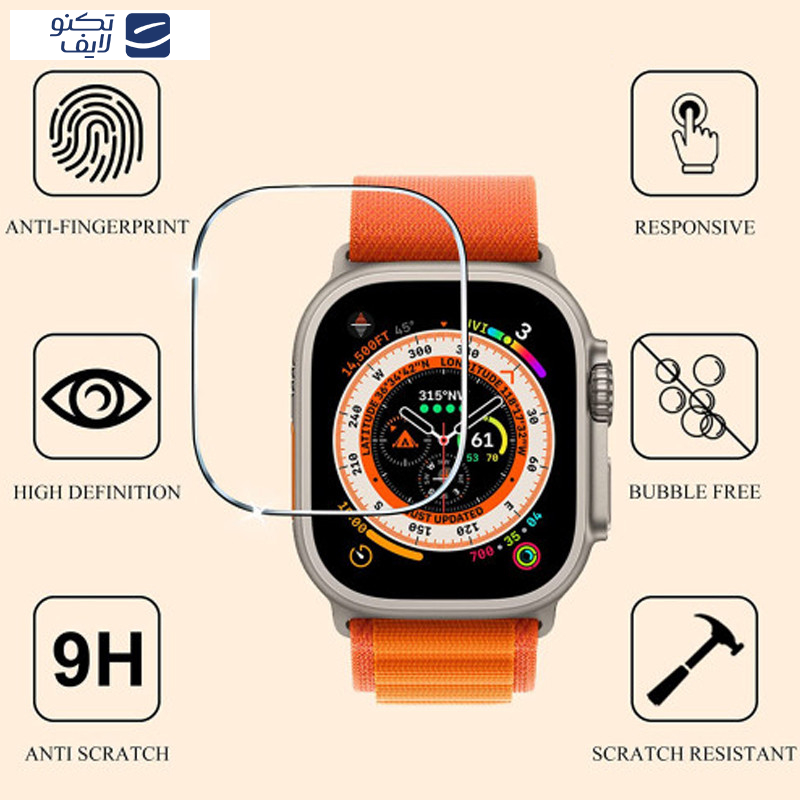 محافظ صفحه نمایش مسیر مدل WTCH_M مناسب برای ساعت هوشمند الترا S8 Ultra max