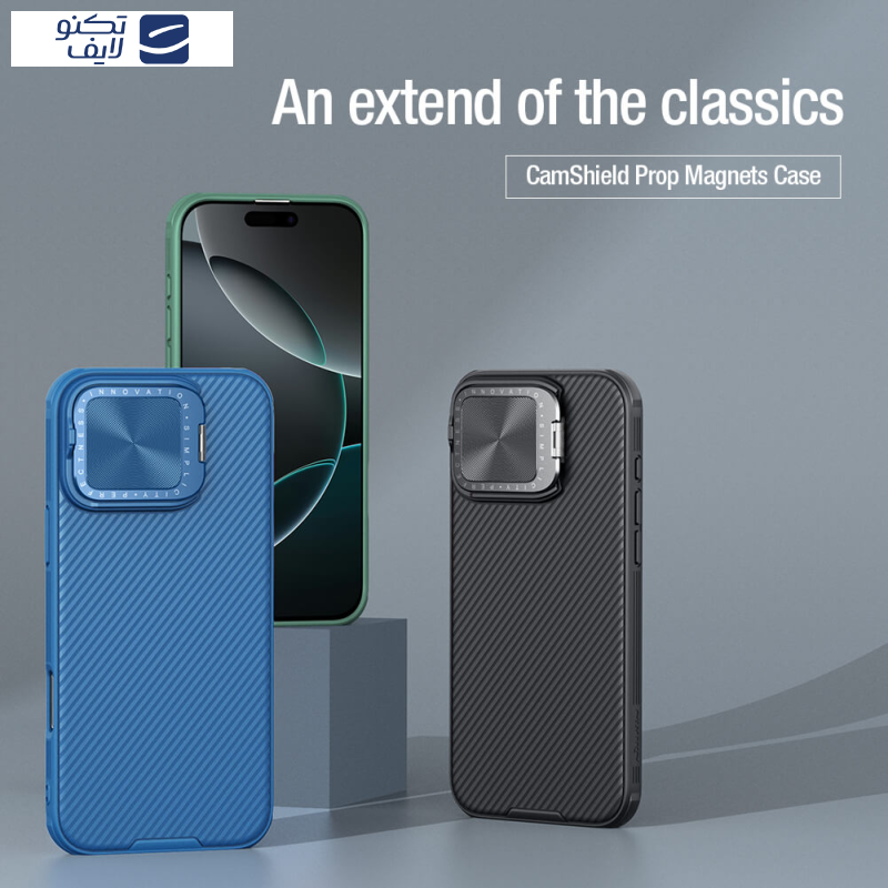 کاور نیلکین مدل Camshield Prop Magnetic مناسب برای گوشی موبایل اپل iPhone 16 Pro کاور نیلکین مدل Camshield Prop Magnetic مناسب برای گوشی موبایل اپل iPhone 16 Pro