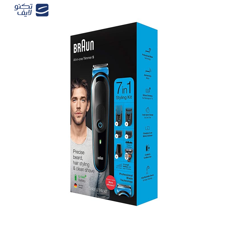 ماشین اصلاح موی سر و صورت براون مدل MGK5245 ماشین اصلاح موی سر و صورت براون مدل MGK5245