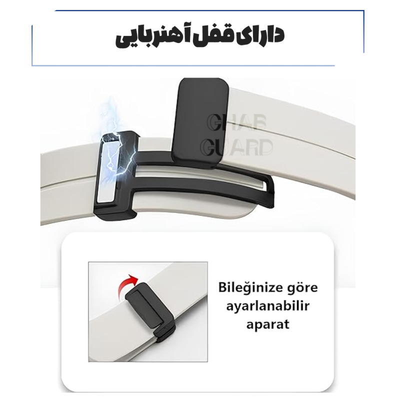 بند قاب گارد مدل SILKMGNGR مناسب برای ساعت هوشمند اپل Watch 38mm / 40mm / 41mm
