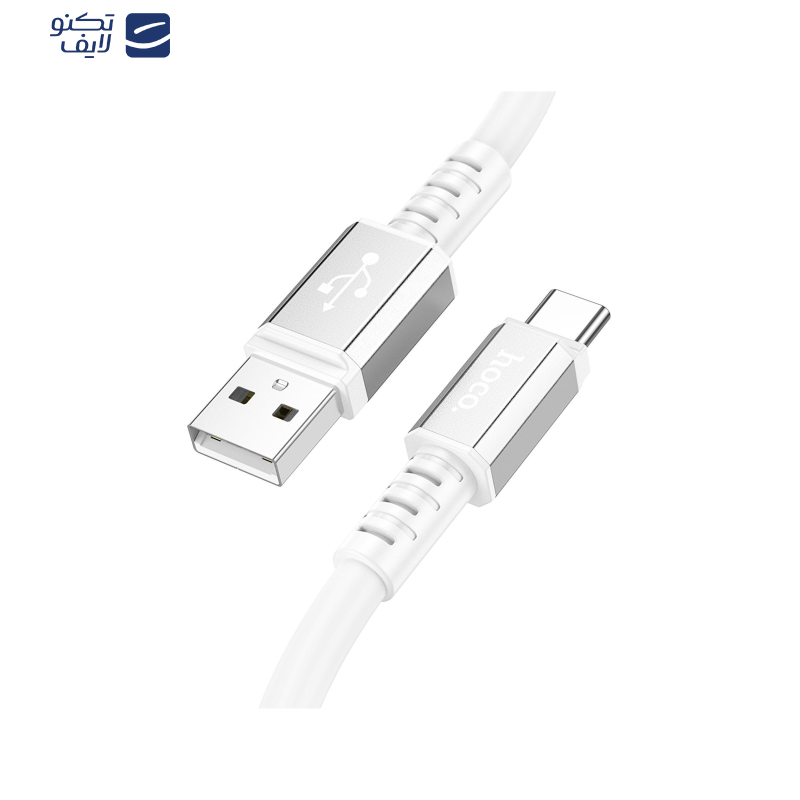 کابل تبدیل USB به USB-C هوکو مدل X85 طول 1 متر کابل تبدیل USB به USB-C هوکو مدل X85 طول 1 متر