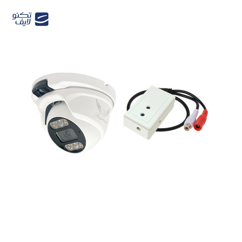 دوربین مداربسته AHD رایمون مدل 2 مگاپیکسل کد H52 به همراه میکروفون 
