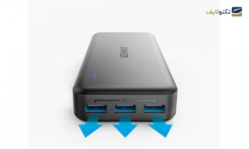 پاوربانک انکر مدل A1273 PowerCore Elite با ظرفیت 20000 میلی آمپر ساعت