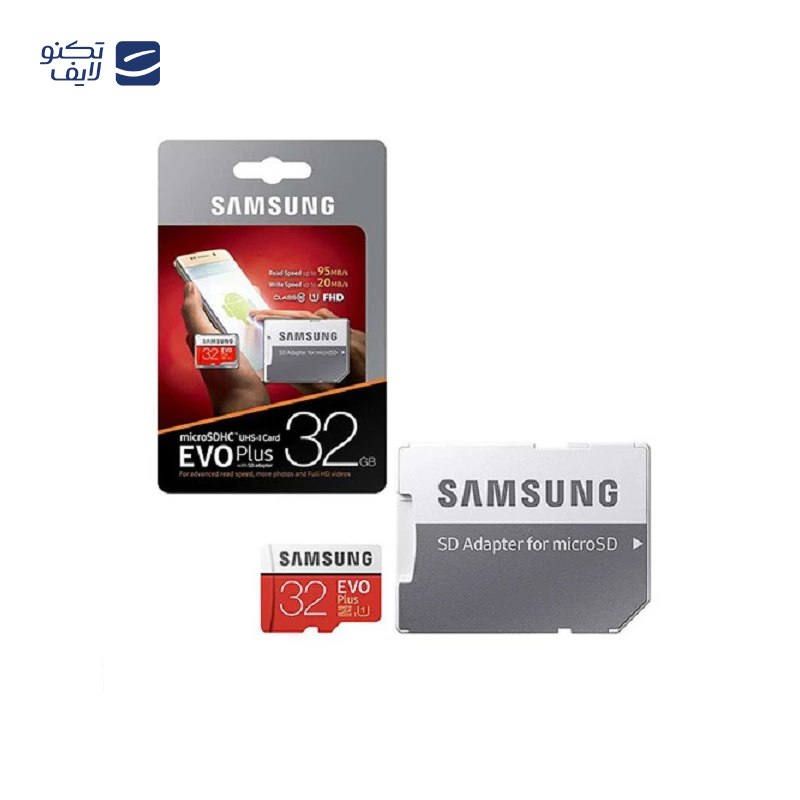 gallery-کارت حافظه microSDHC سامسونگ مدل Evo Plus کلاس 10 - ظرفیت 32 گیگابایت به همراه آداپتور SD copy.png gallery-کارت حافظه microSDHC سامسونگ مدل Evo Plus کلاس 10 - ظرفیت 32 گیگابایت به همراه آداپتور SD copy.png