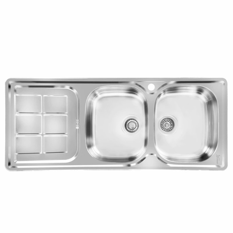 سینک ظرفشویی استیل اخوان مدل 147 توکار سینک ظرفشویی استیل اخوان مدل 147 توکار