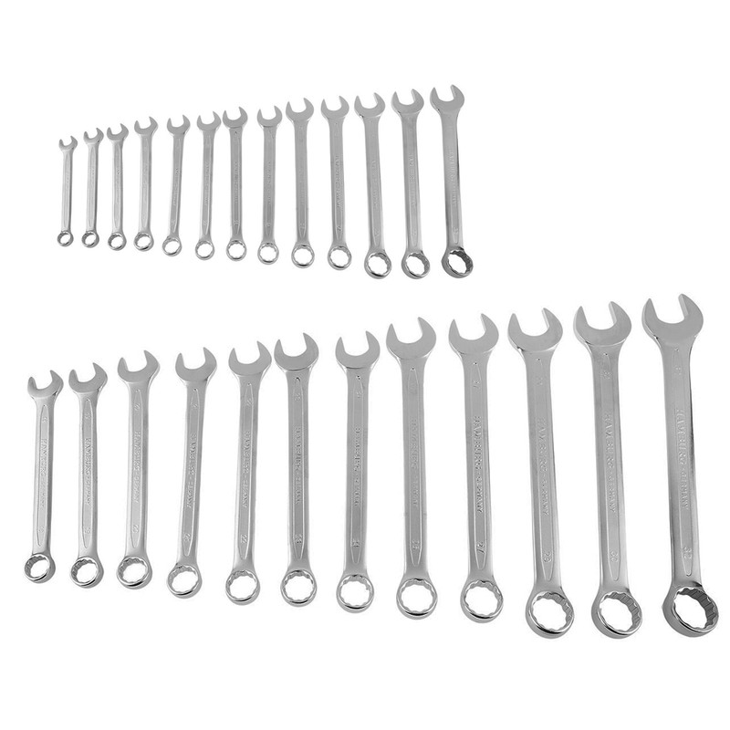 مجموعه 25 عددی آچار یکسر تخت یکسر رینگی آتا مدل BX2500 مجموعه 25 عددی آچار یکسر تخت یکسر رینگی آتا مدل BX2500