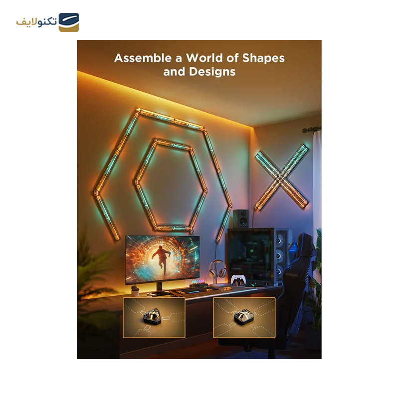 gallery-پنل هوشمند گووی مدل Gaming Wall Light H6063 بسته 4 عددی copy.png
