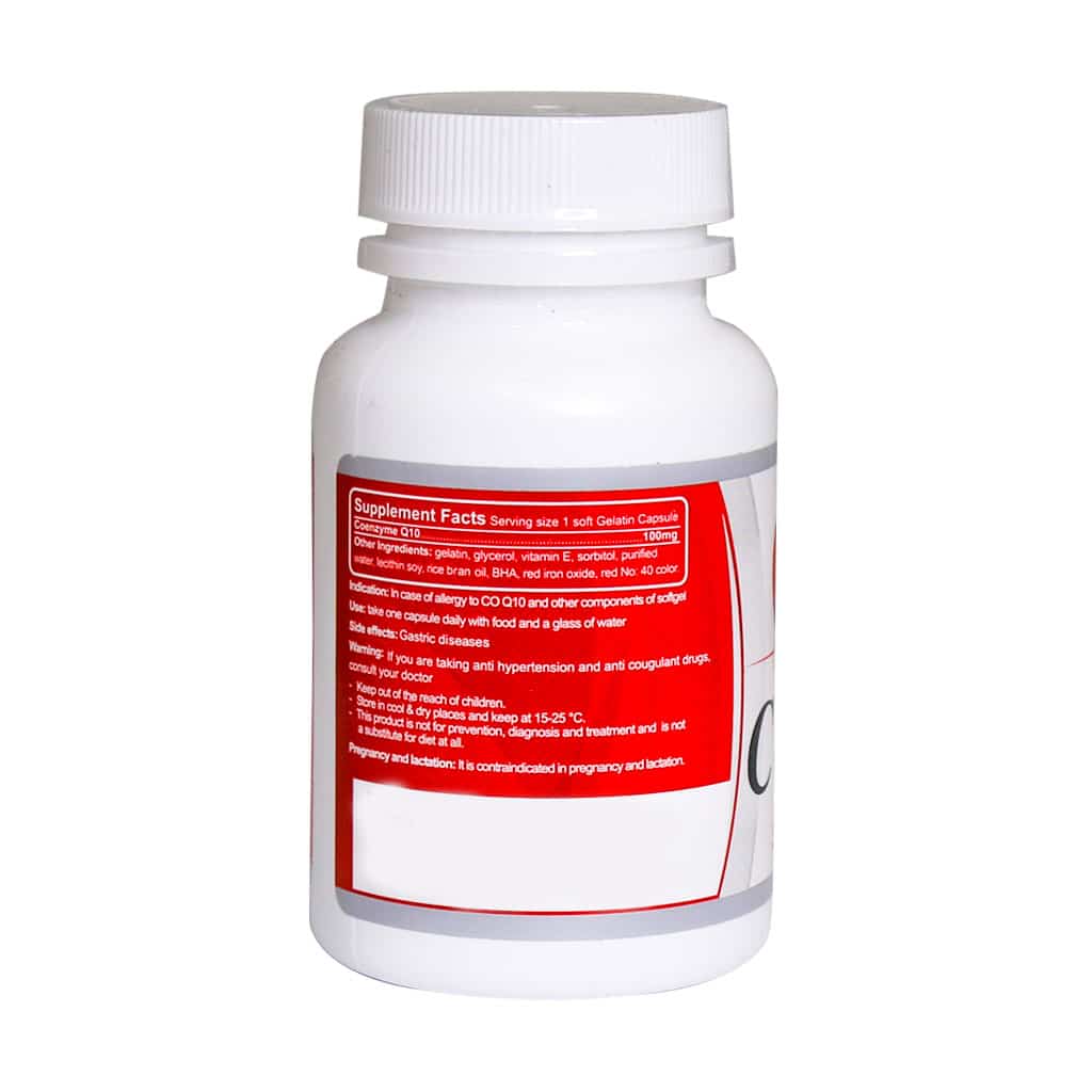 کپسول ژلاتینی کو کیوتن 100 میلی گرم دانا 50 عدد کپسول ژلاتینی کو کیوتن 100 میلی گرم دانا 50 عدد