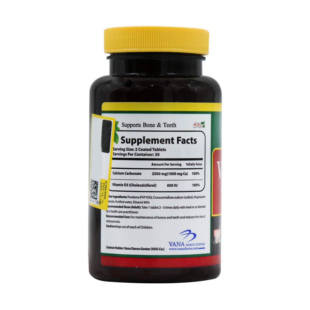 قرص وانا فلکس کلسیم و ویتامین D3 نورم لایف ۶۰ عدد