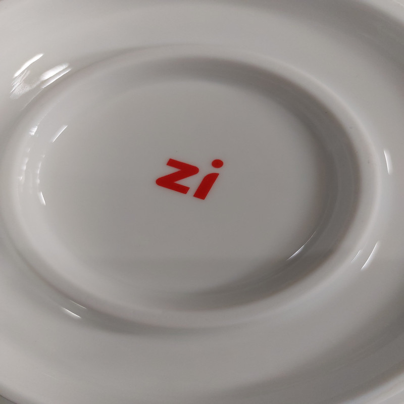 بشقاب خورش خوری زی مدل فرم اس 19 سفید درجه 3 بسته شش عددی