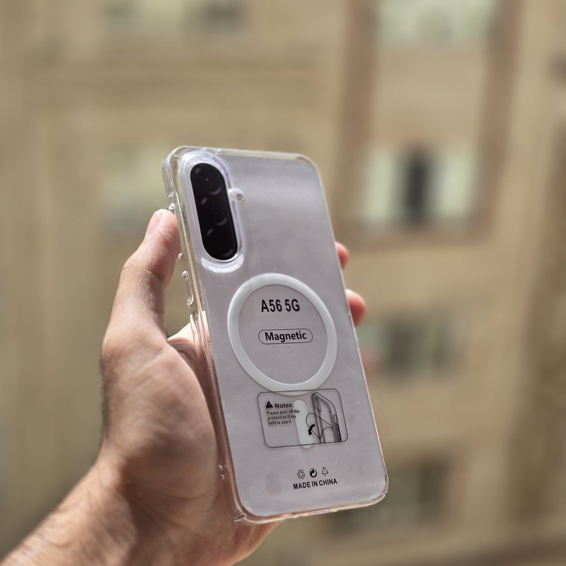 کاور زیفرند مدل Super Crystal Magsafe مناسب برای گوشی موبایل سامسونگ Galaxy A56 کاور زیفرند مدل Super Crystal Magsafe مناسب برای گوشی موبایل سامسونگ Galaxy A56